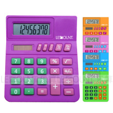 Calculadora de escritorio de 8 dígitos para estudiantes / niños con espacio grande para el número de clase (LC289B)